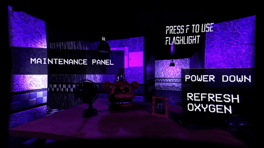 Скример Голден Фредди 