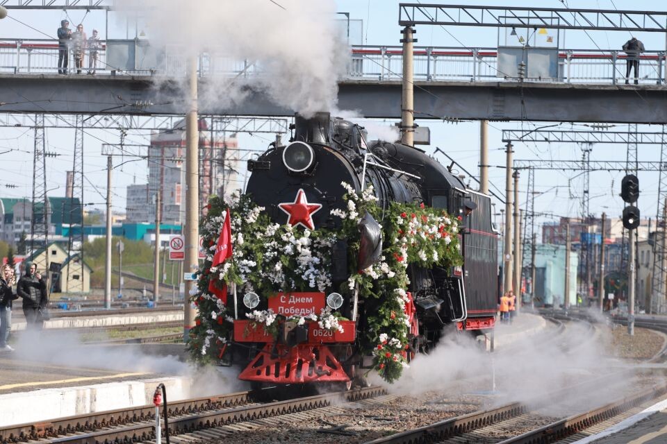    Ретропоезд "Эшелон Победы". Источник: Олег Укладов
