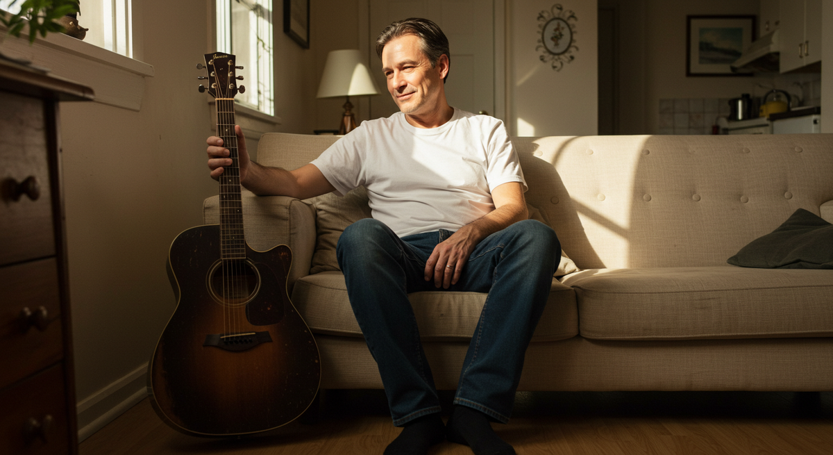 Просто вернулся к себе настоящему — тому, кто любил музыку просто так, без причины