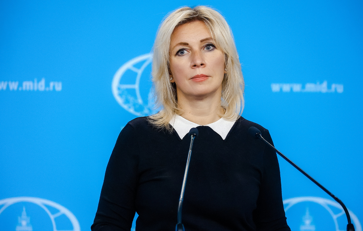    Официальный представитель МИД России Мария Захарова  Пресс-служба МИД РФ/ТАСС