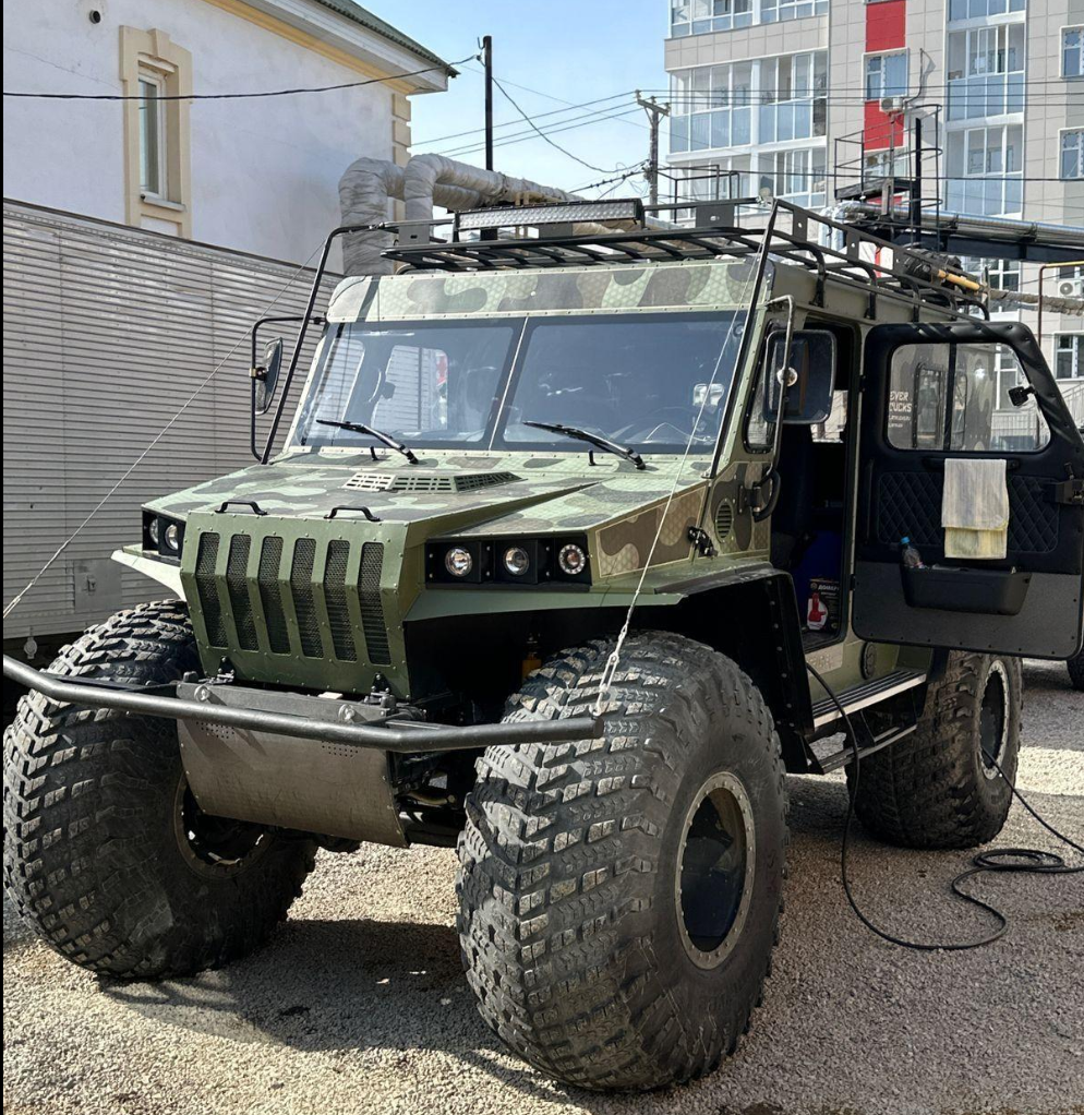 снегоболотоход "Егерь"