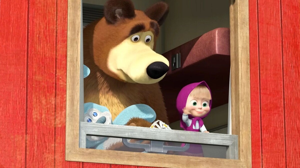 «Машу и Медведя» больше не будут делать в России? Автор: скриншот. Источник: мультфильм «Маша и Медведь»