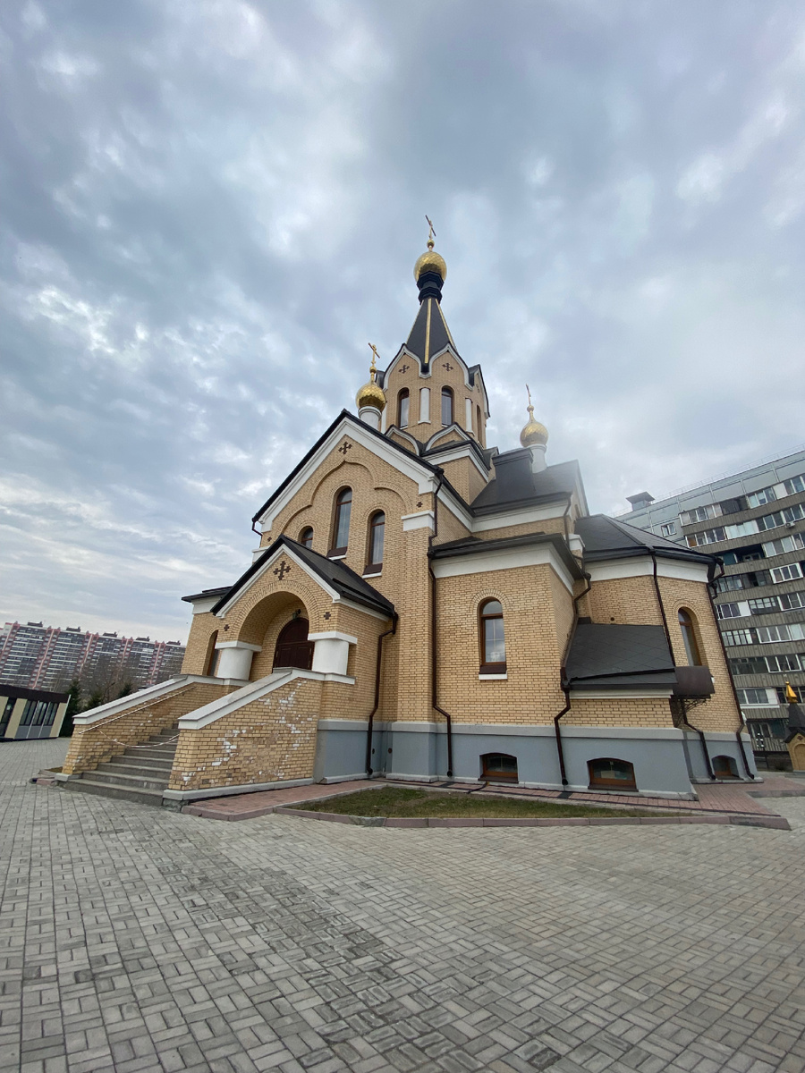 Храм апостола Андрея Первозванного.Новосибирск 