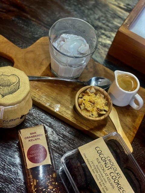 Кокосовый аффогато