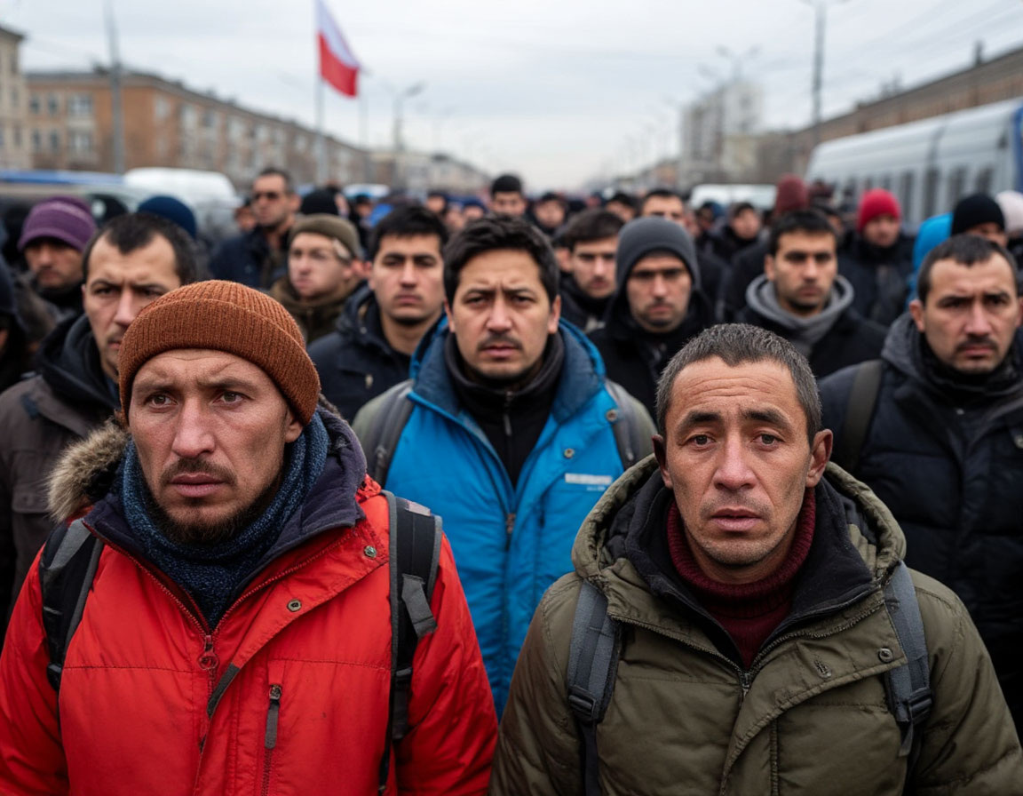 Россия: главные причины почему мигранты не желают легализоваться в нашей стране. Фото из нейросети