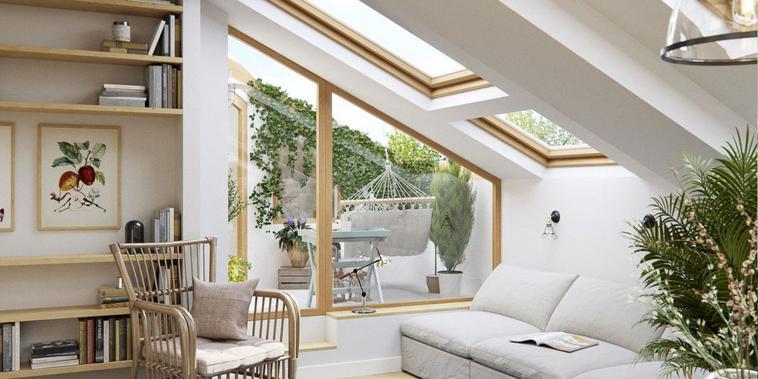 Дизайн интерьера мансарды в частном доме