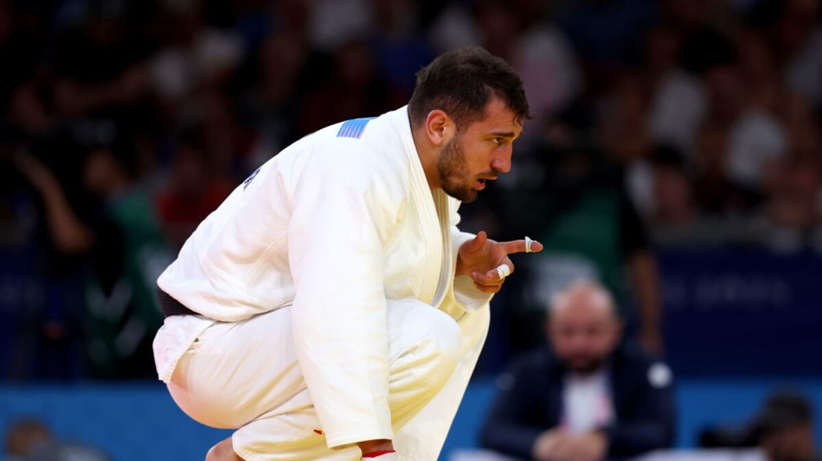 Фото: Steph Chambers/Getty Images
В категории до 60 кг победу одержал действующий чемпион мира Георгий Сардалашвили из Грузии