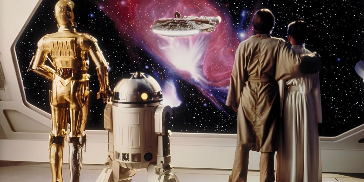 Кадр из фильма «Звездные войны»