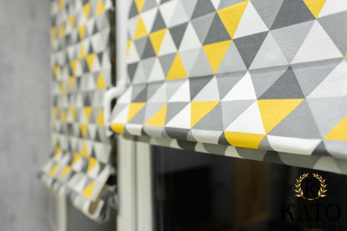 Пошив римских штор