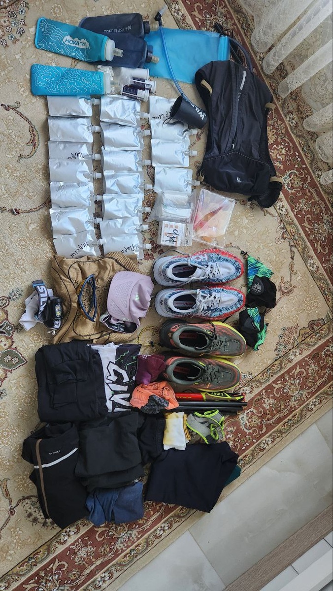 А вот и «скромный» перечень экипировки