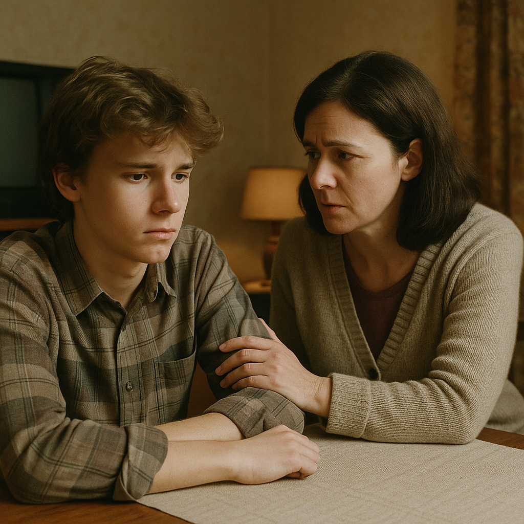 Мать и сын лучшие друзья