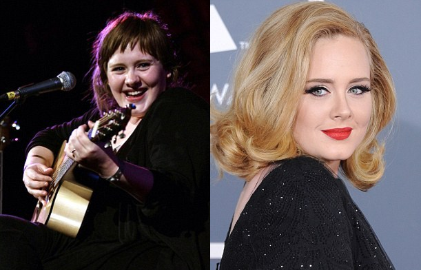 Певица Адель в юности