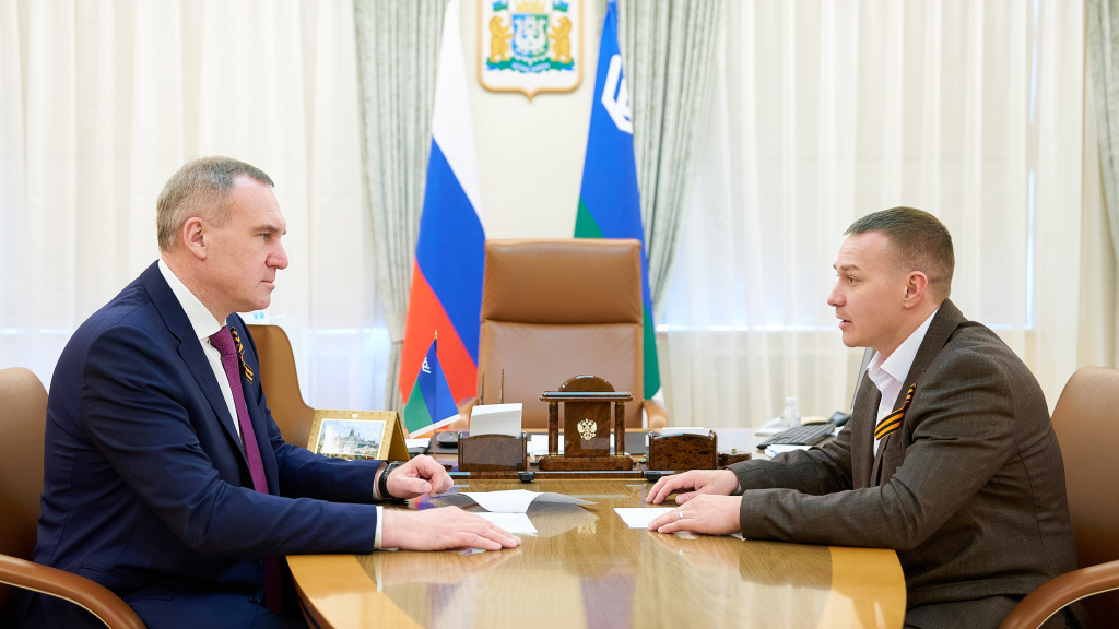    Руслан Кухарук приступил к наставничеству над участником СВО в образовательном проекте «Герои Югры»