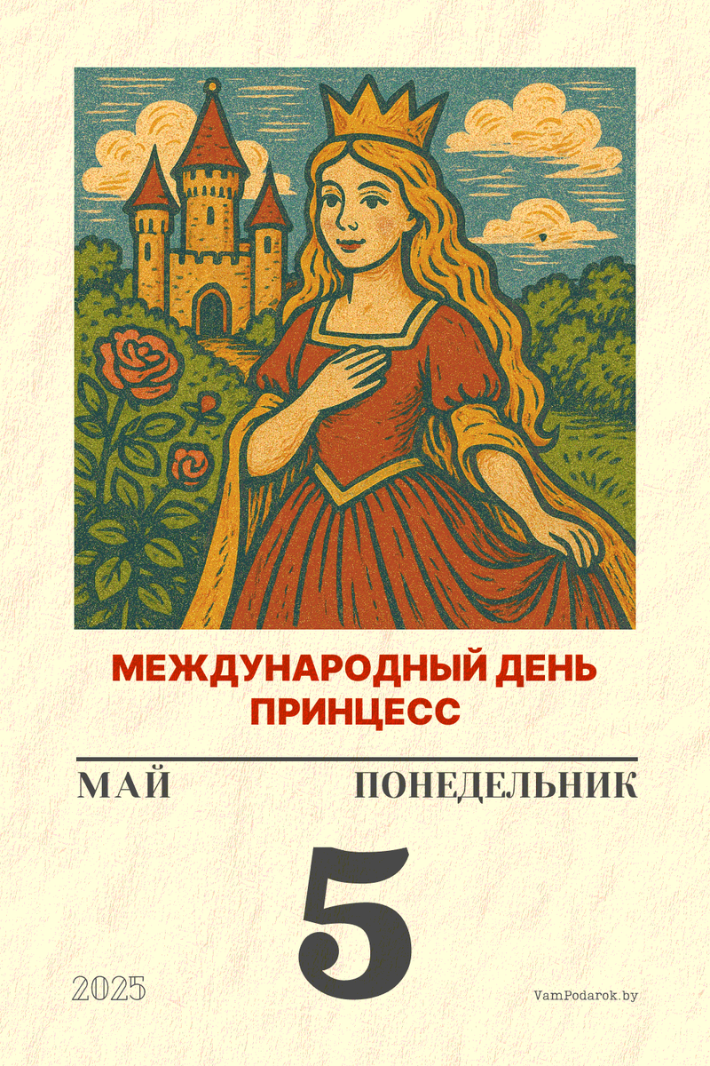 5 мая – Международный день принцесс
