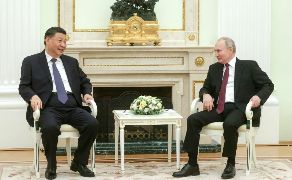    Владимир Путин и Си Цзиньпин. Источник: kremlin.ru