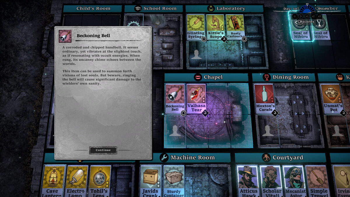    Галерея игры The Horror at Highrook