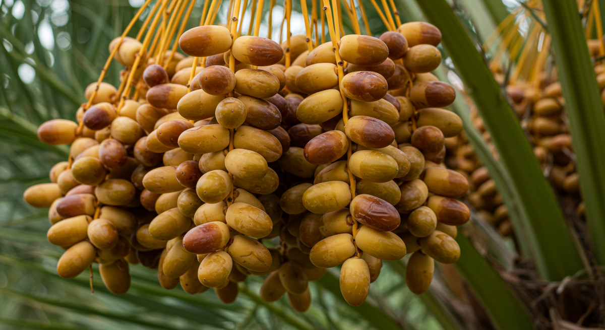 Финики на пальме