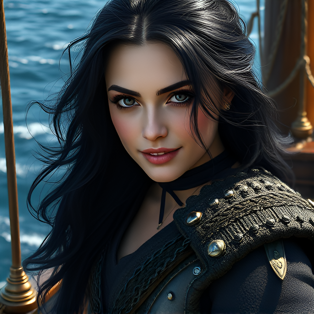 Есения - телохранительница принцессы. В галерее иллюстрации созданы нейросетью для онлайн генерации картинок dezgo.com.