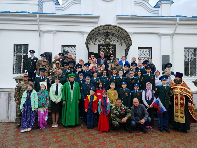    В селе Сакмара открыли памятные доски кавалерам Георгиевских крестов Вячеслав Войтин