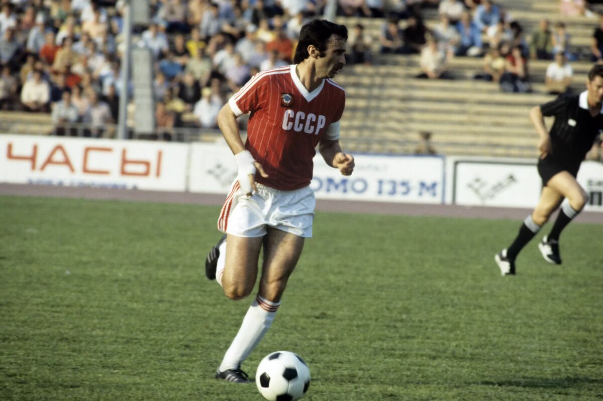 Александр Чивадзе, защитник сборной команды СССР по футболу 1986 года.