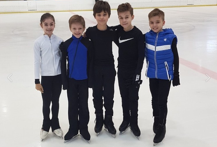 Аделия, Арсений, Марк, Даниил и Сева