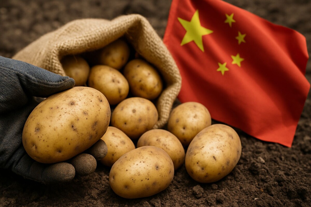 Китай стал одним из главных поставщиков картофеля в Россию