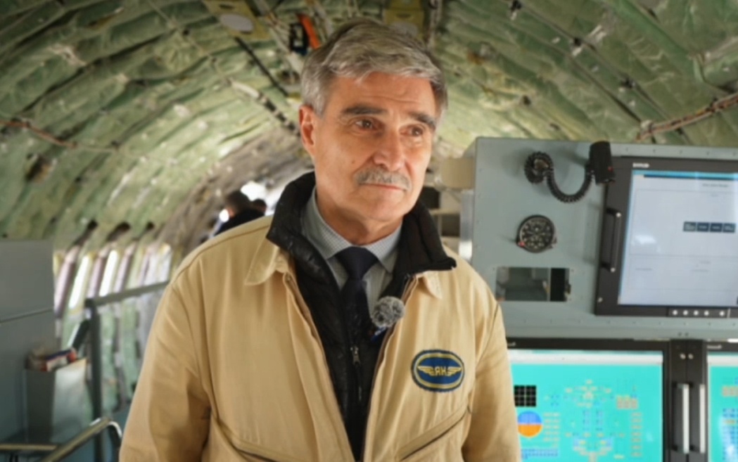 Главный конструктор самолета МС-21 Виталий Юрьевич Нарышкин. Кадры ОАК