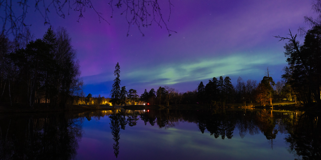 Aurora Borealis. Ломоносов.