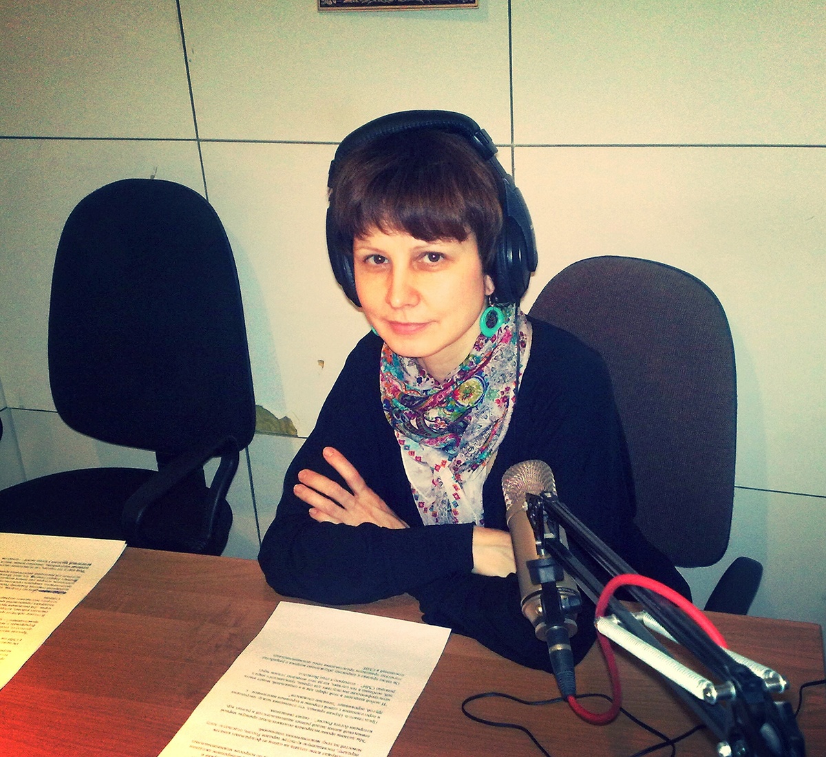 фото старое, это я еще на радио работала, до 2017 года