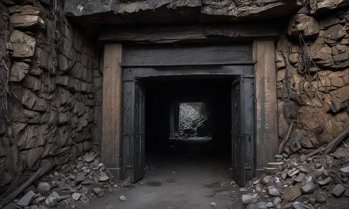 При работе в шахте случаются разные загадочные истории.