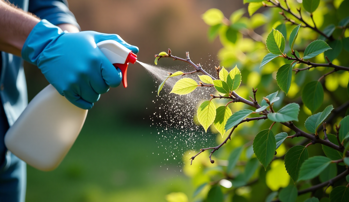 Весенняя обработка сада Сгенерировано https://tensor.art/, Промт автора