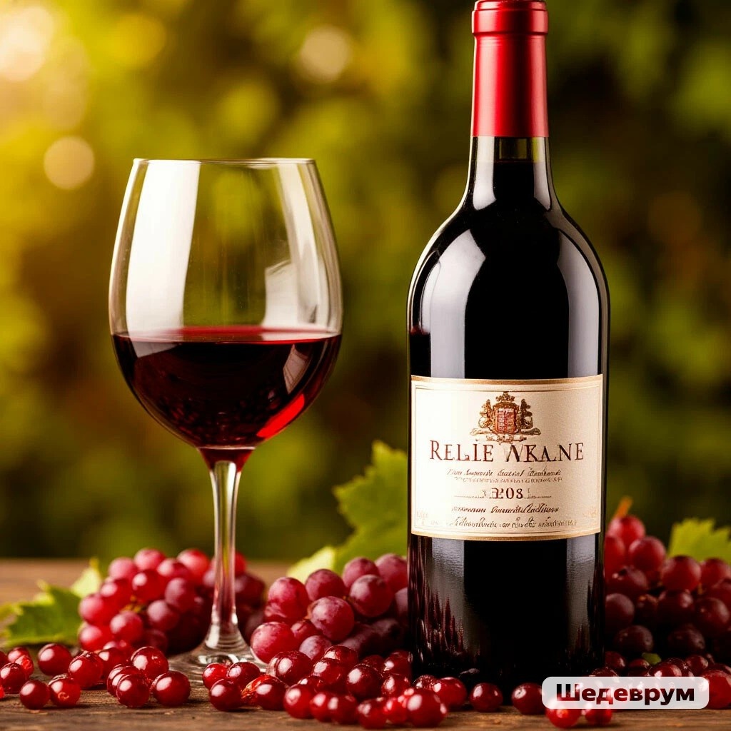 Красное вино. 