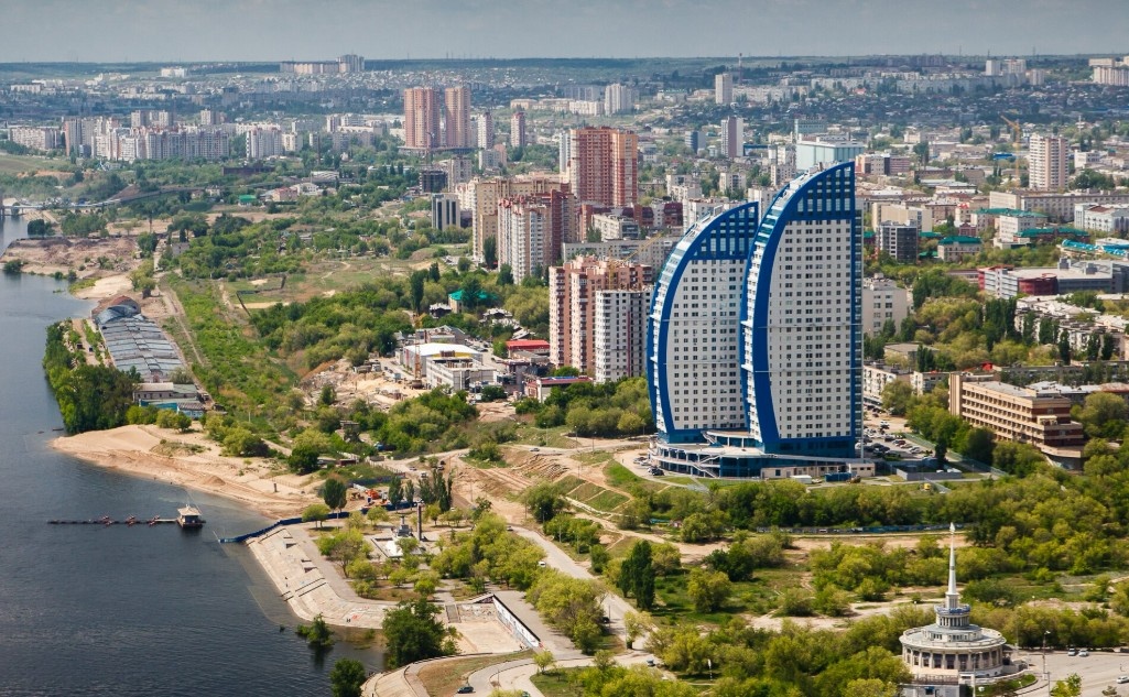 Набережная Волги