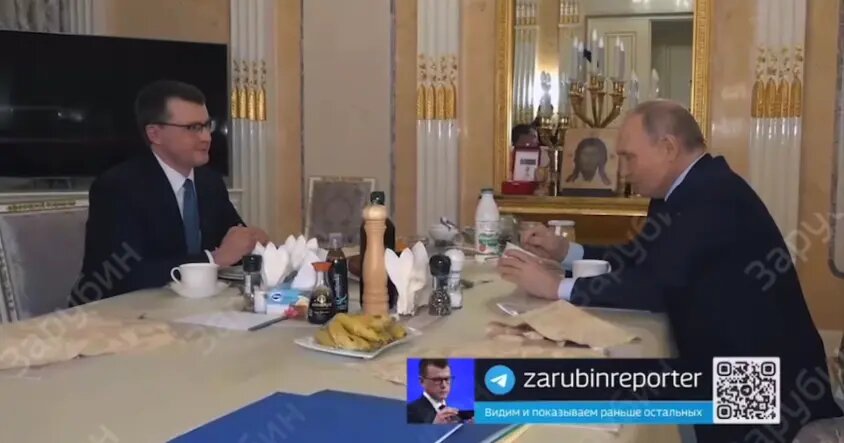    Фото: скриншот видео из Telegram-канала журналиста
