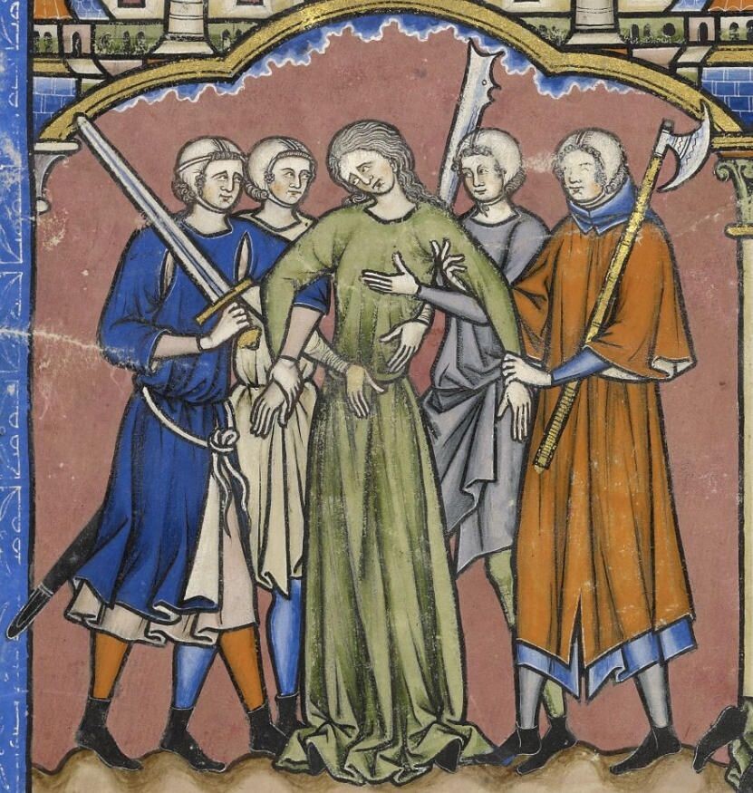 Да отвяжитесь. Не хотел я преступным образом отдать мечи в руки простолюдинов.