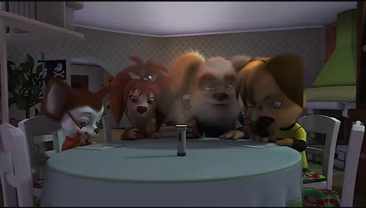 Кадр из серии "Морской бой" 