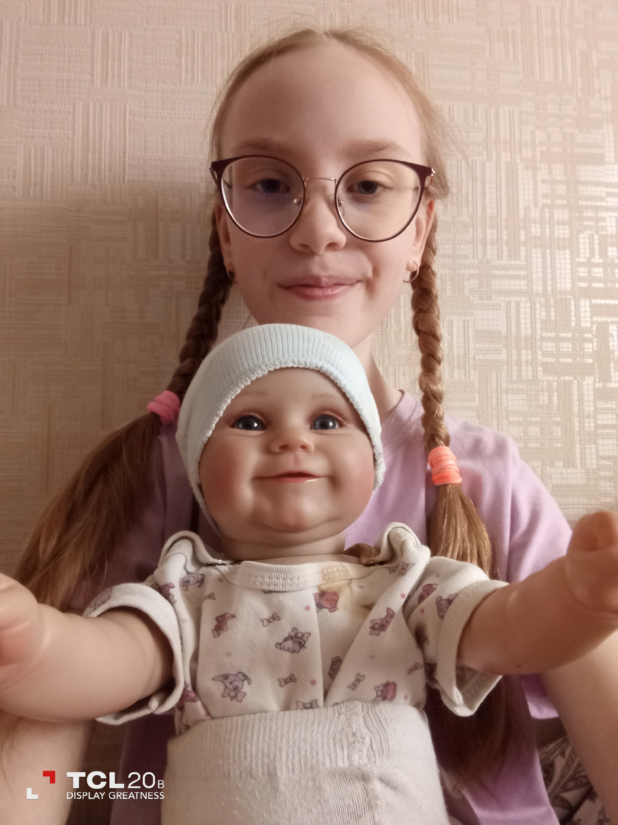 Фото автора: с чужим Реборном, который сейчас уже у своей хозяйки🥲