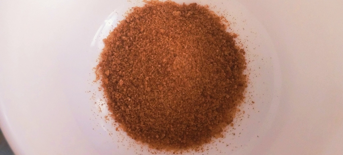 Вид, цвет кокосового сахара