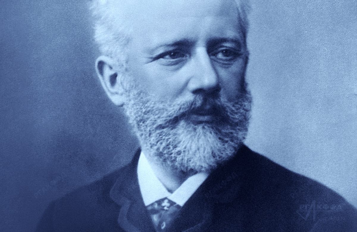 Портрет П.И. Чайковского (репродукция). / 1880–1881 гг. / РГАКФФД. Арх.№ 1-22791