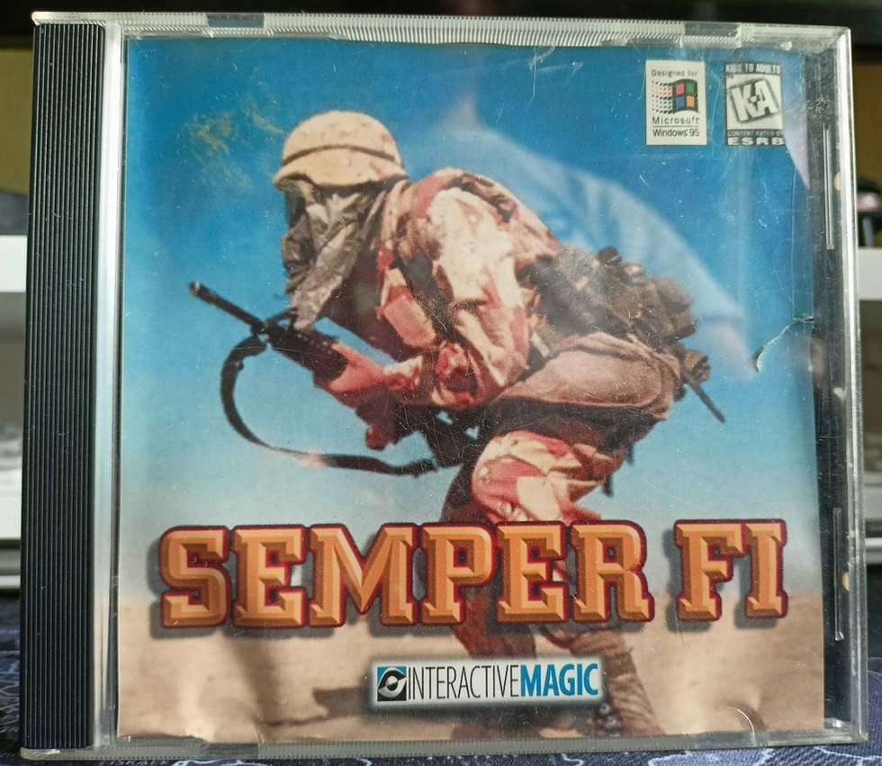 Обложка компьютерной игры Semper Fi