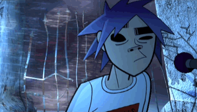 2-D в клипе Clint Eastwood (2001)