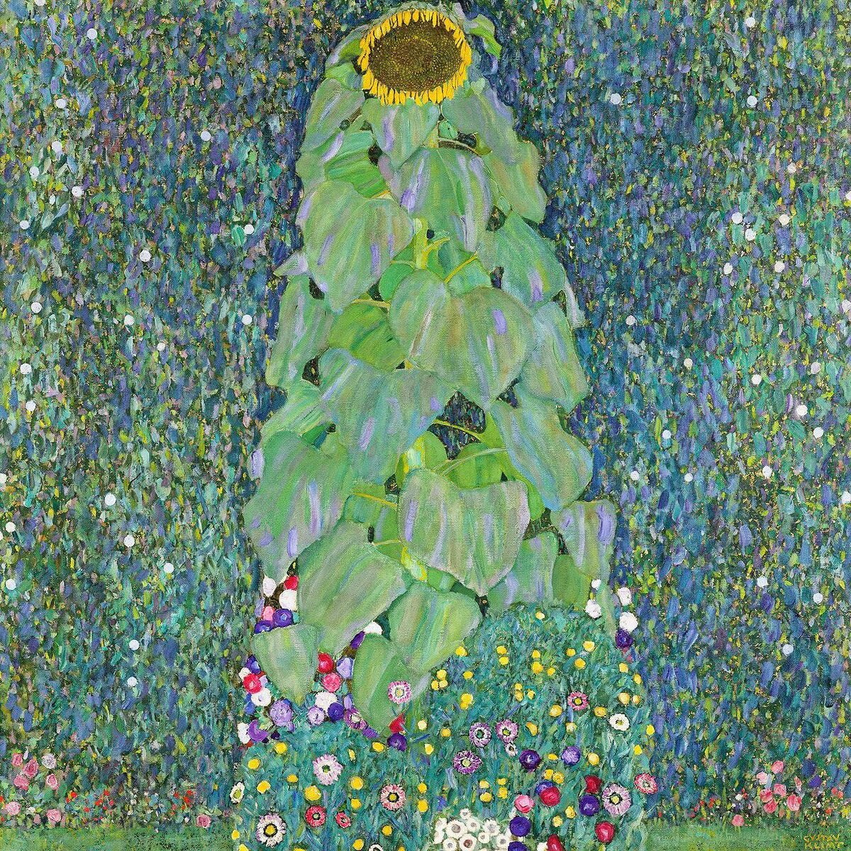 Густав Климт «Подсолнух», 1907