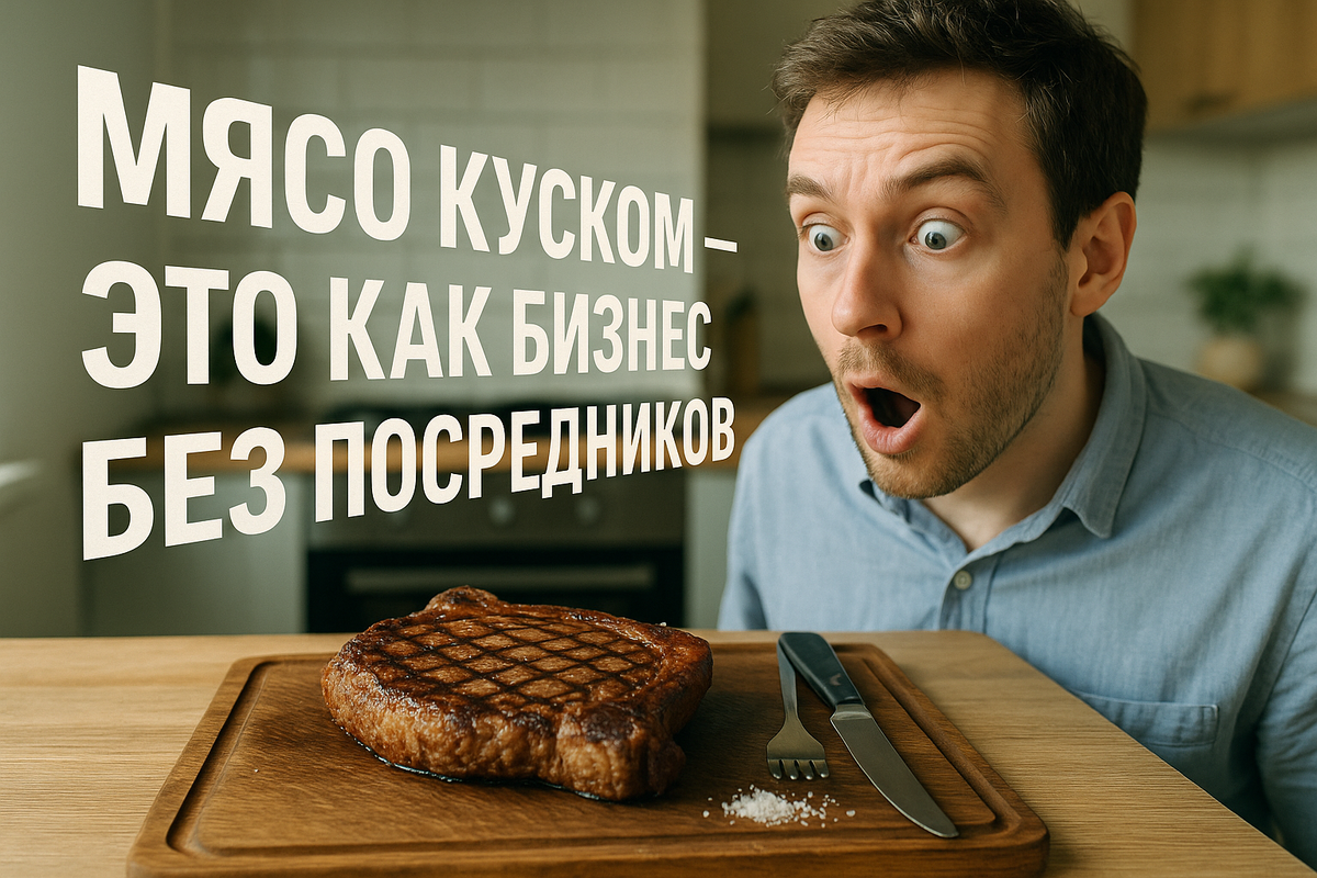 целое мясо - это максимум контроля, минимум сюрпризов