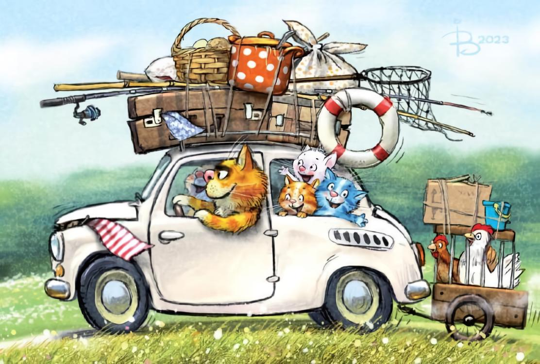 очаровательные коты Рины Зенюк