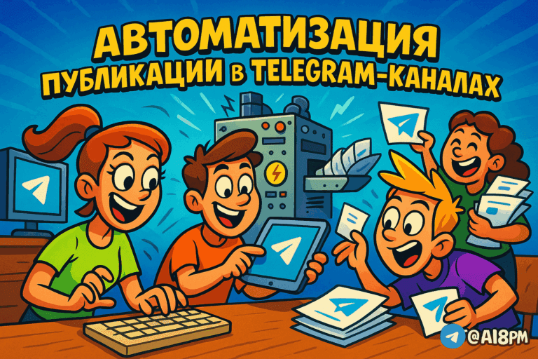    Хотите освободить время для творчества? Узнайте, как автоматизация Telegram с Make.com изменит ваш подход к публикациям! AI8PM