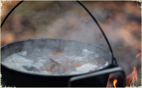 Уха рыбацкая. Пальчики оближешь !