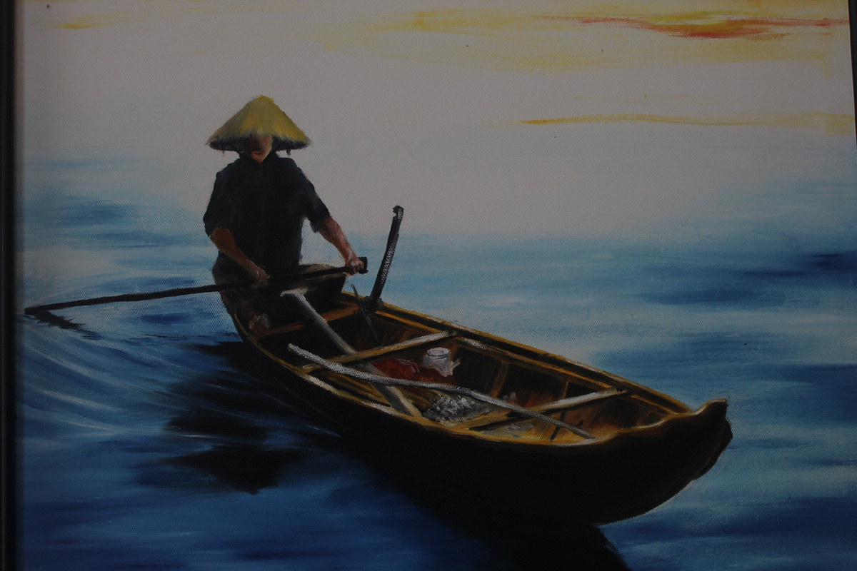 Вьетнамец с катаной!?