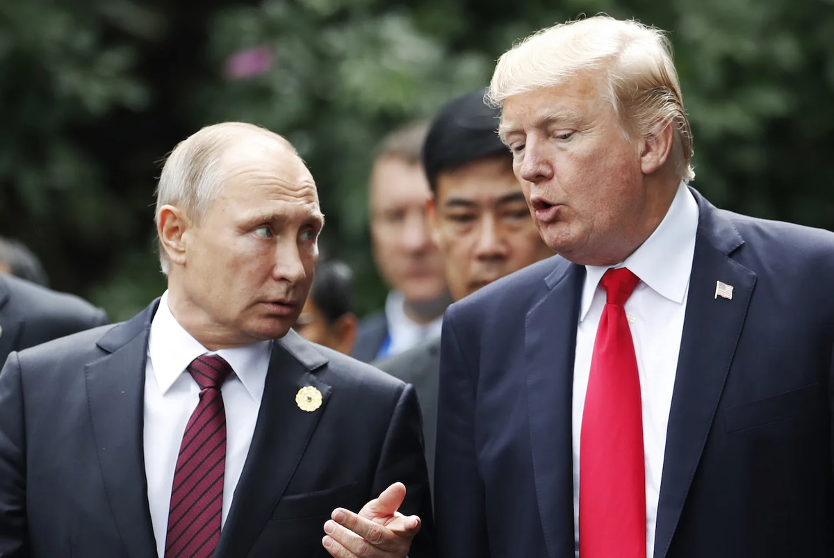 В.Путин и Д.Трамп