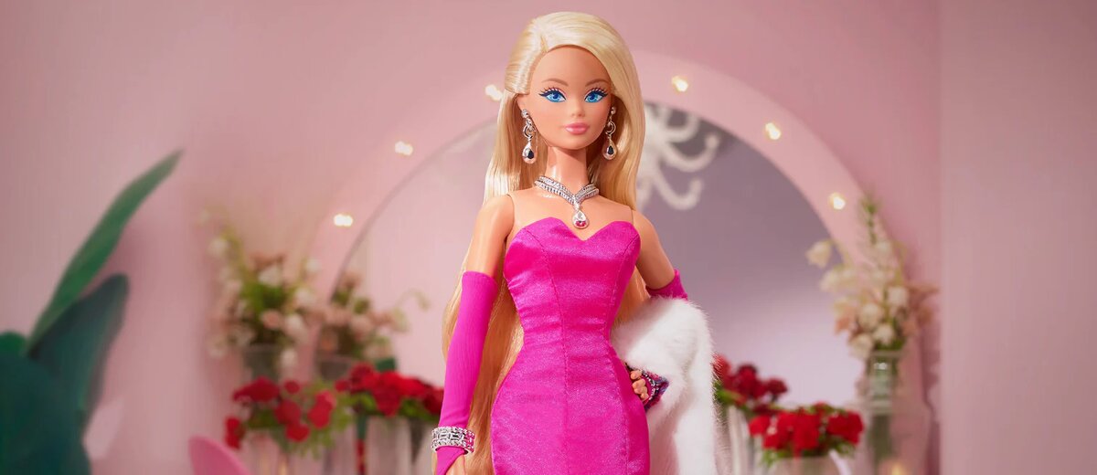 Barbie Gala Collection Pink Premiere Doll. Фото с сайта creations.mattel.com.