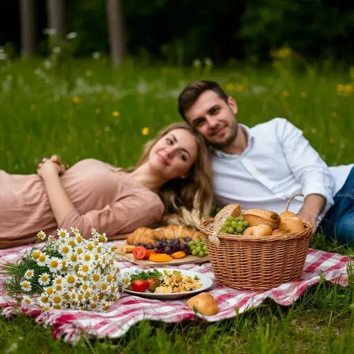   Пикник на природе. Романтика для двоих Вера Курилыч